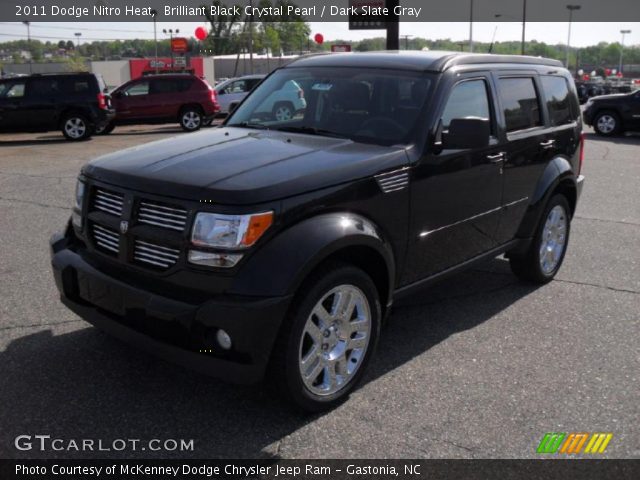 2011 Dodge Nitro Heat in Brilliant Black Crystal Pearl