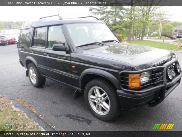 2002 Land Rover Discovery II SE7 in Java Black