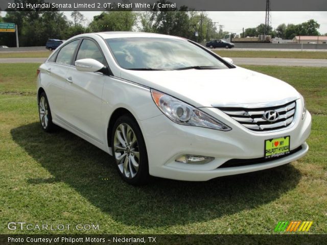 2011 Hyundai Sonata Limited 2.0T in Pearl White