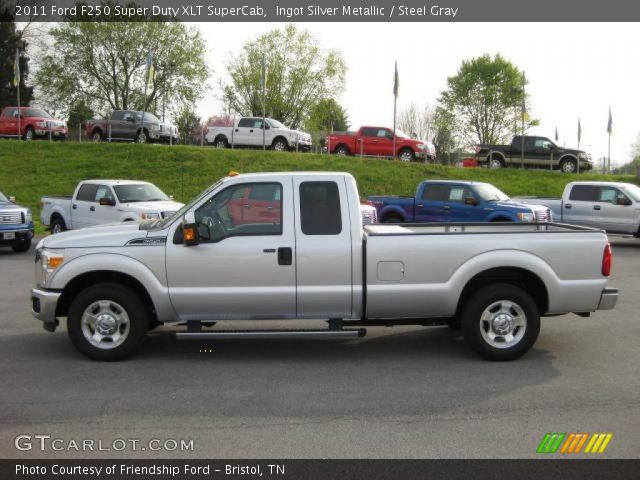 2011 Ford F250 Super Duty XLT SuperCab in Ingot Silver Metallic