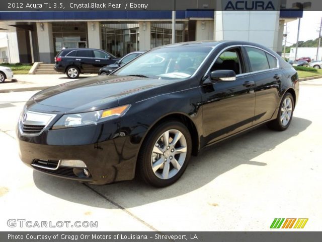 2012 Acura TL 3.5 in Crystal Black Pearl