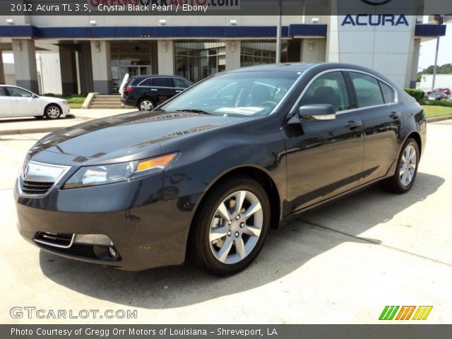 2012 Acura TL 3.5 in Crystal Black Pearl