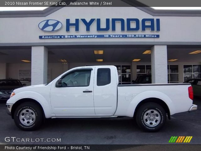2010 Nissan Frontier SE King Cab in Avalanche White