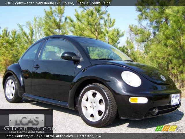 2002 Volkswagen New Beetle GLS Coupe in Black