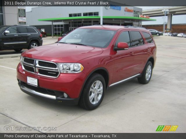 2011 Dodge Durango Crew in Inferno Red Crystal Pearl