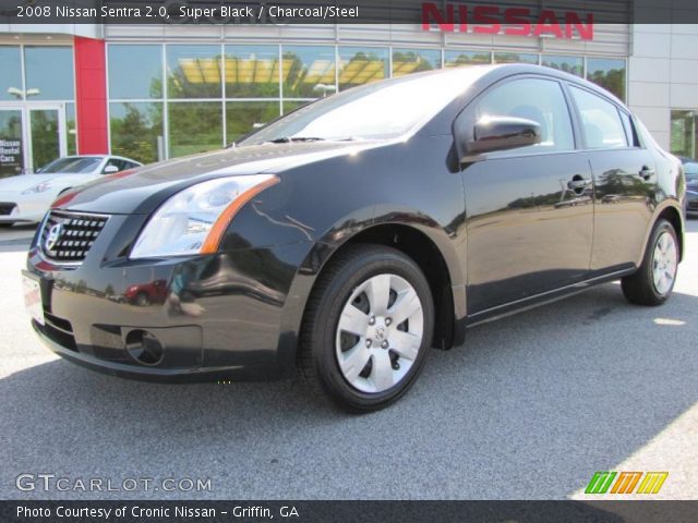 2008 Nissan sentra black #6