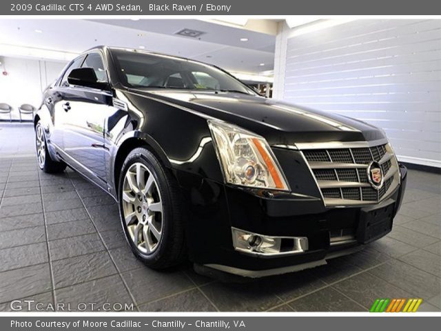 2009 Cadillac CTS 4 AWD Sedan in Black Raven