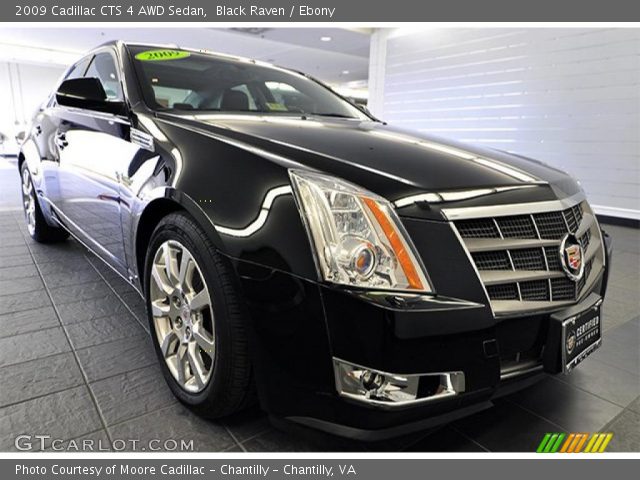 2009 Cadillac CTS 4 AWD Sedan in Black Raven