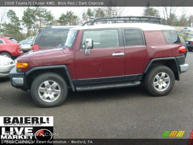 2008 Toyota FJ Cruiser 4WD in Brick Red
