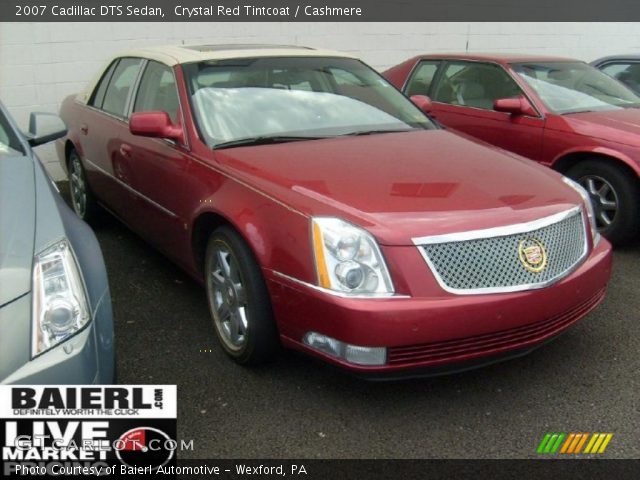 2007 Cadillac DTS Sedan in Crystal Red Tintcoat