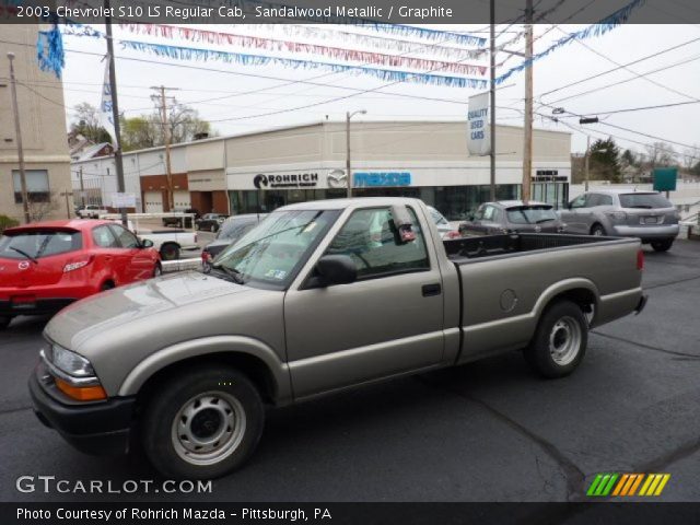 2003 Chevrolet S10 LS Regular Cab in Sandalwood Metallic