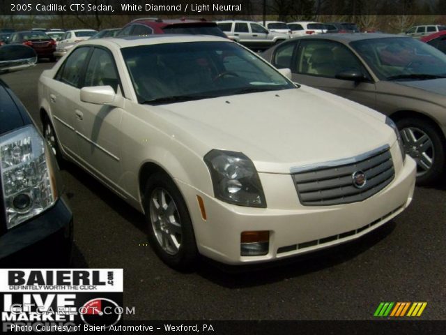 2005 Cadillac CTS Sedan in White Diamond