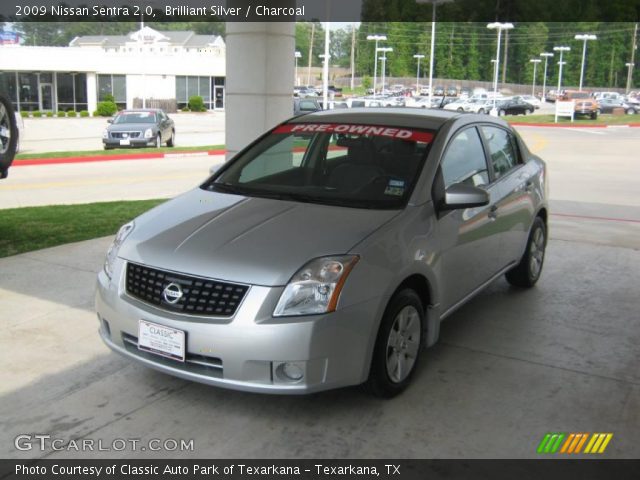 2009 Nissan Sentra 2.0 in Brilliant Silver