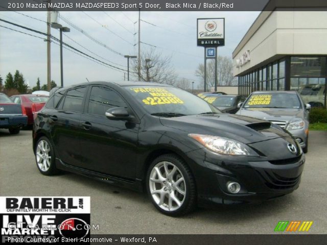 2010 Mazda MAZDA3 MAZDASPEED3 Sport 5 Door in Black Mica