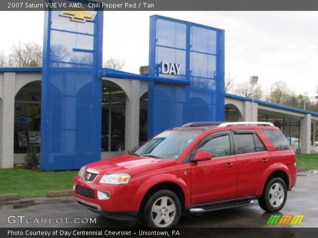 2007 Saturn VUE V6 AWD in Chili Pepper Red