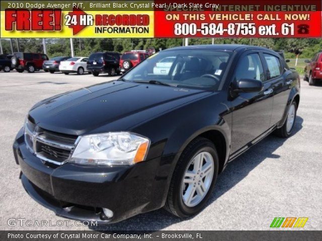2010 Dodge Avenger R/T in Brilliant Black Crystal Pearl