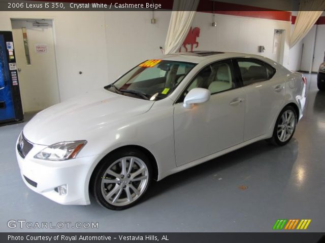 2006 Lexus IS 350 in Crystal White