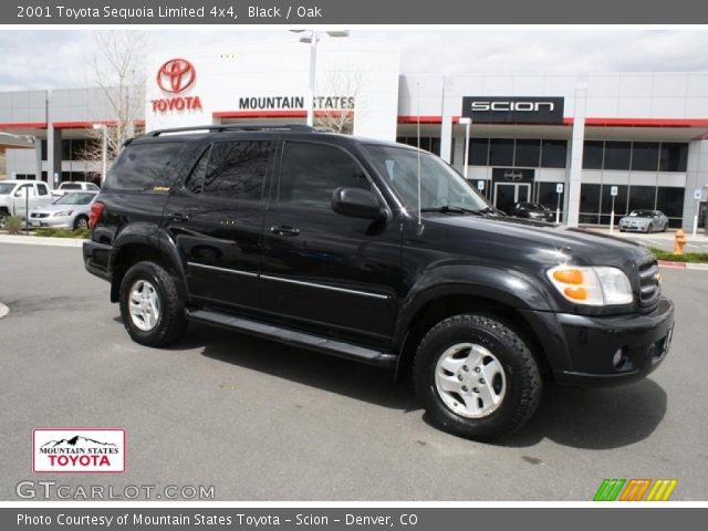 2001 Toyota Sequoia Limited 4x4 in Black