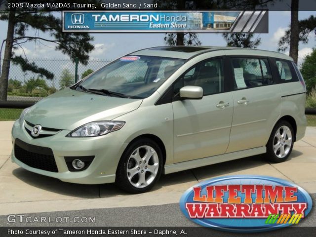 2008 Mazda MAZDA5 Touring in Golden Sand