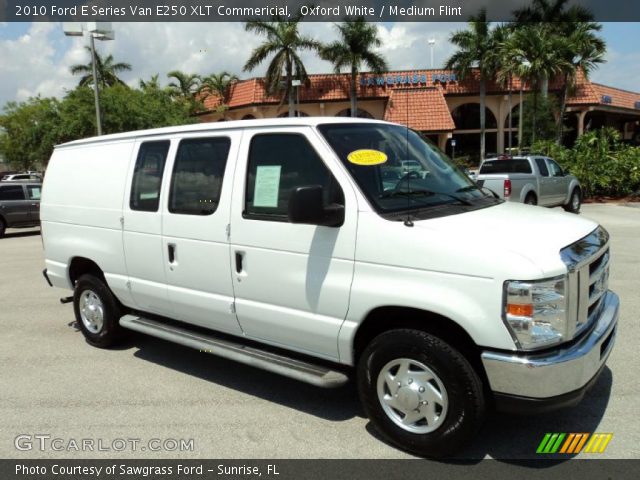 2010 Ford E Series Van E250 XLT Commericial in Oxford White