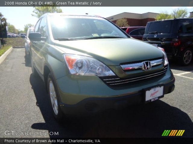 2008 Honda CR-V EX 4WD in Green Tea Metallic