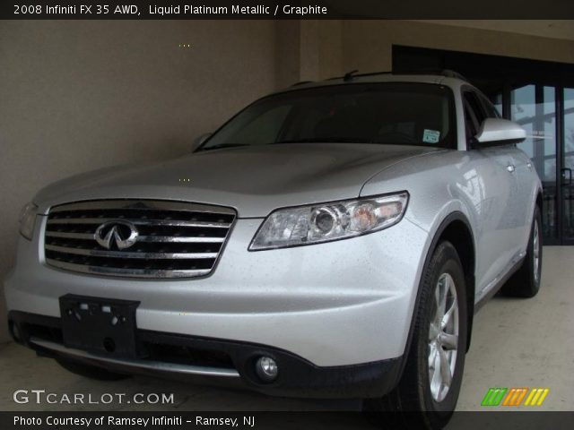 2008 Infiniti FX 35 AWD in Liquid Platinum Metallic