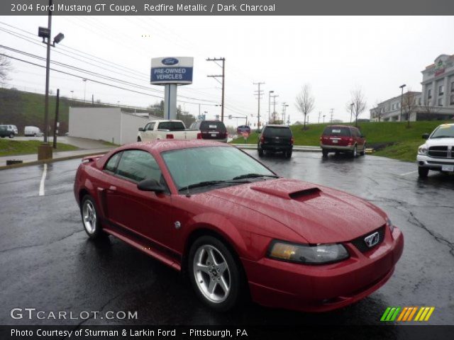 2004 Ford Mustang GT Coupe in Redfire Metallic