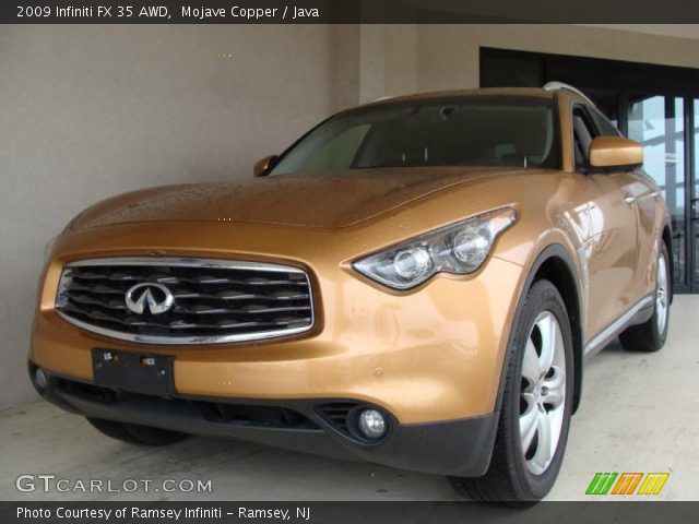2009 Infiniti FX 35 AWD in Mojave Copper