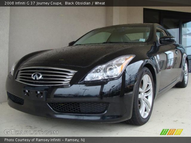 2008 Infiniti G 37 Journey Coupe in Black Obsidian