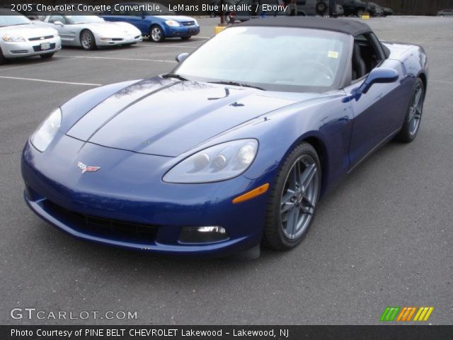 2005 Chevrolet Corvette Convertible in LeMans Blue Metallic