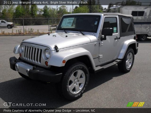 2011 Jeep Wrangler Sahara 4x4 in Bright Silver Metallic