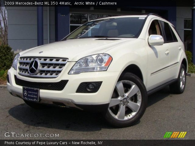 2009 Mercedes-Benz ML 350 4Matic in Arctic White