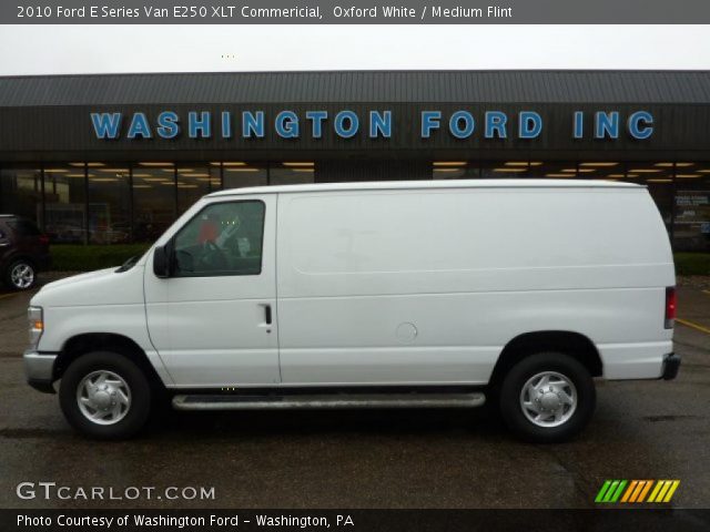 2010 Ford E Series Van E250 XLT Commericial in Oxford White