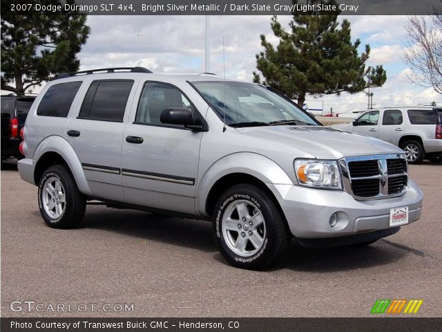 2007 Dodge Durango SLT 4x4 in Bright Silver Metallic