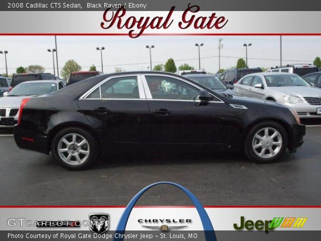 2008 Cadillac CTS Sedan in Black Raven