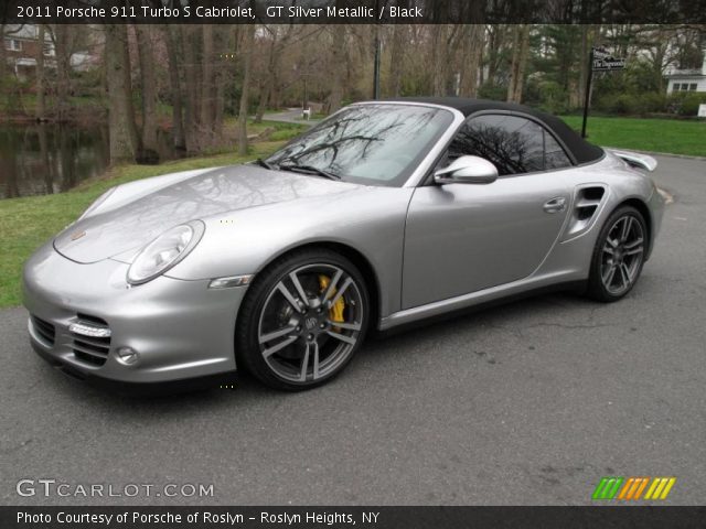 2011 Porsche 911 Turbo S Cabriolet in GT Silver Metallic