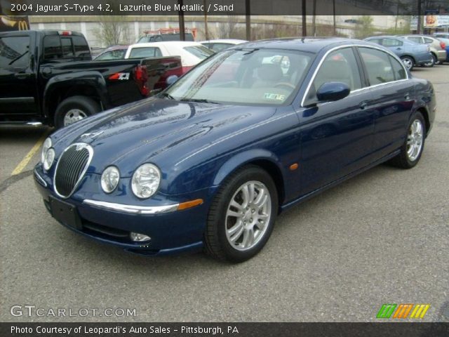 2004 Jaguar S-Type 4.2 in Lazurite Blue Metallic