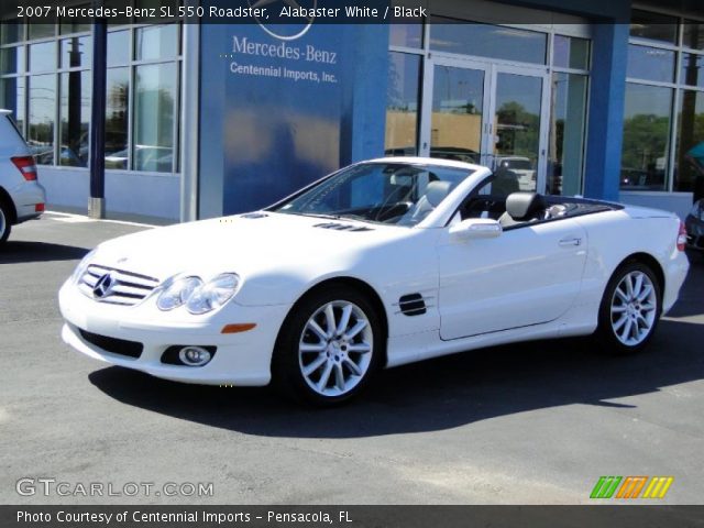 2007 Mercedes-Benz SL 550 Roadster in Alabaster White