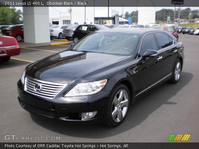 2011 Lexus LS 460 L in Obsidian Black