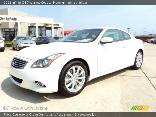 2011 Infiniti G 37 Journey Coupe in Moonlight White