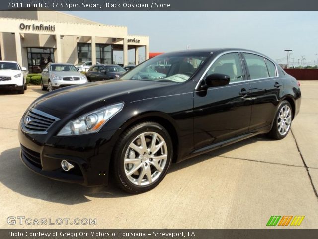2011 Infiniti G 37 S Sport Sedan in Black Obsidian