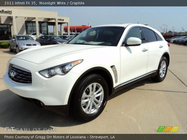 2011 Infiniti FX 35 in Moonlight White