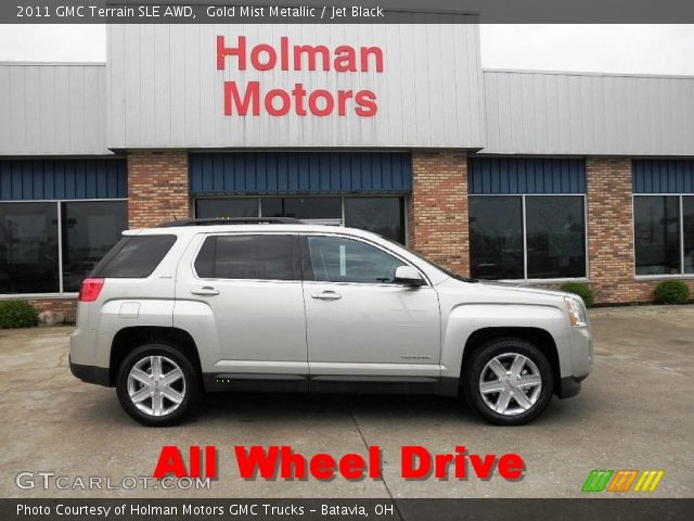 2011 GMC Terrain SLE AWD in Gold Mist Metallic