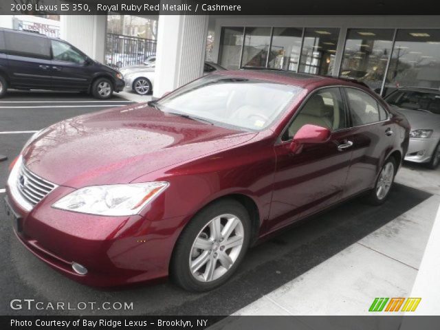 2008 Lexus ES 350 in Royal Ruby Red Metallic