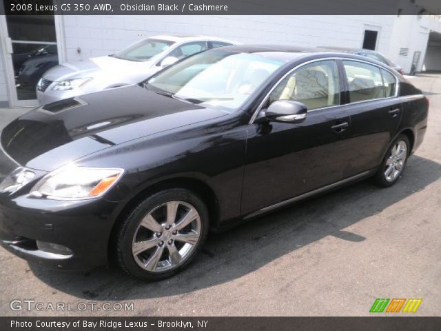 2008 Lexus GS 350 AWD in Obsidian Black