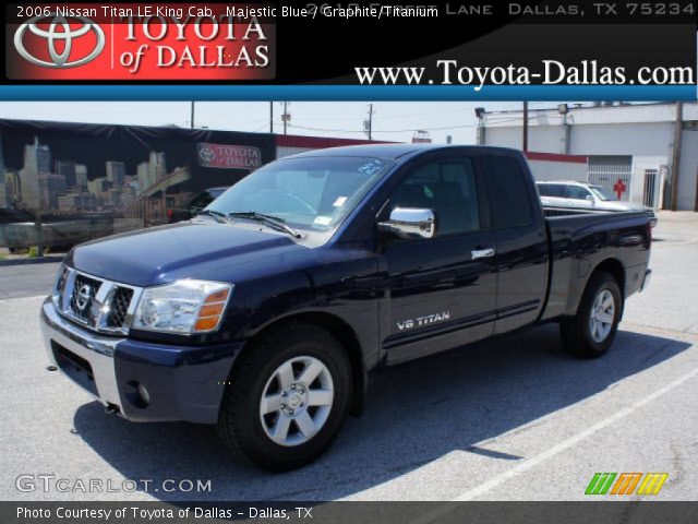 2006 Nissan Titan LE King Cab in Majestic Blue