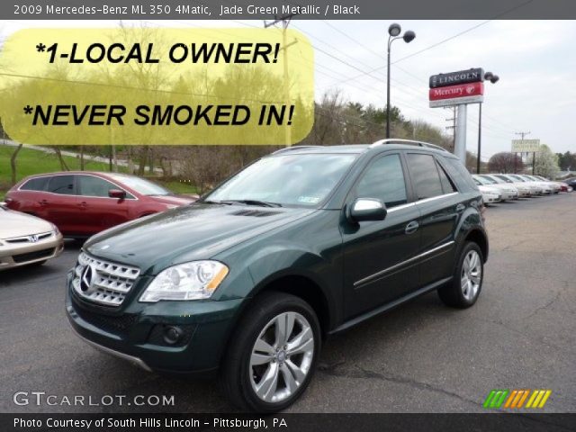 2009 Mercedes-Benz ML 350 4Matic in Jade Green Metallic
