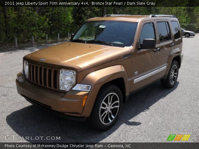 2011 Jeep Liberty Sport 70th Anniversary 4x4 in Bronze Star Pearl