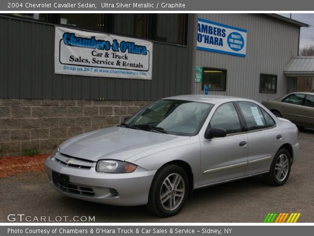2004 Chevrolet Cavalier Sedan in Ultra Silver Metallic