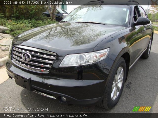 2008 Infiniti FX 35 AWD in Black Obsidian